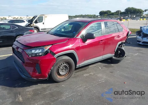2019 Toyota Rav4 Le из США, поврежденный, VIN 2T3H1RFVXKW041578